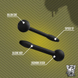 2pk Cum Plug Silicone Penis Plugs