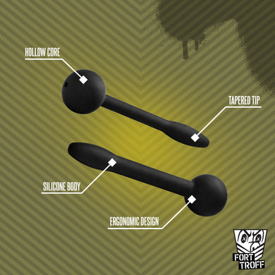 2pk Cum Plug Silicone Penis Plugs