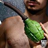 Grenade Anal Douche Bulb with Flexible Silicone Nozzle