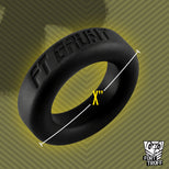 2pk Grunt Ring Silicone Cock Ring