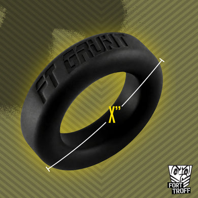 2pk Grunt Ring Silicone Cock Ring