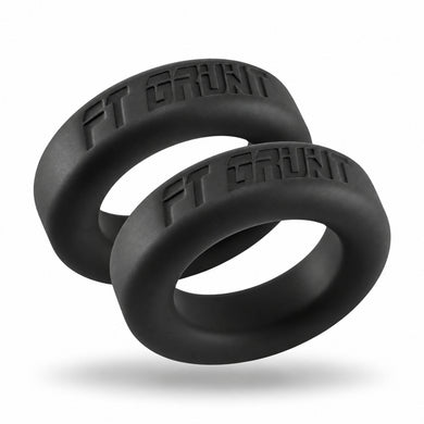 2pk Grunt Ring Silicone Cock Ring