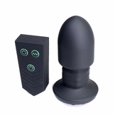 Robo Rimmer Slim Rotating Vibrating Butt Plug with Remote