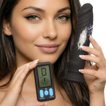 E-Stim Pro 5x Vibrating Dildo with Remote Control