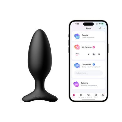 Lovense Hush 2 Medium Bluetooth Vibrating Butt Plug