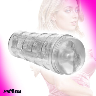 Mistress Brianna Diamond Deluxe Clear Ass Stroker