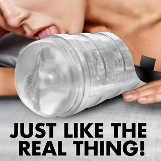 Mistress Brianna Diamond Deluxe Clear Ass Stroker