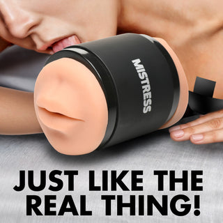 Double Shot Mouth and Pussy Stroker