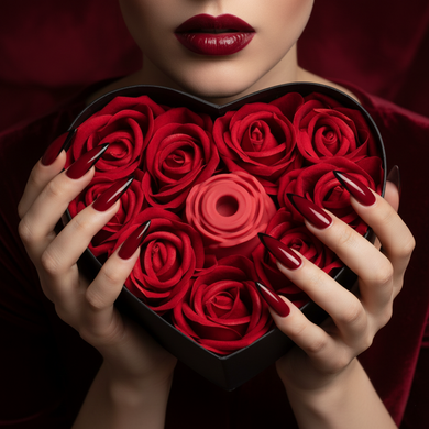 The Rose Lover's Gift Box 10X Clit Suction Rose