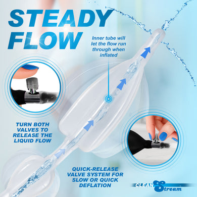 The Double Balloon Enema Nozzle