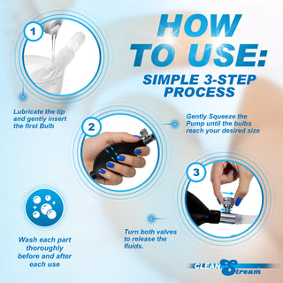 The Double Balloon Enema Nozzle