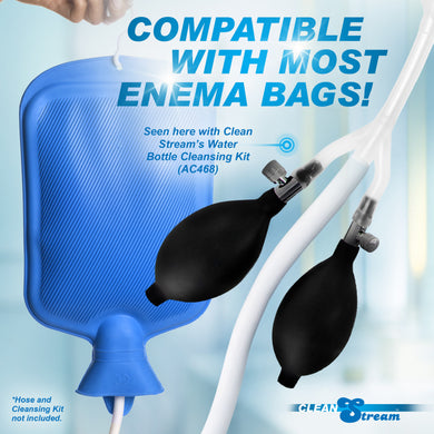 The Double Balloon Enema Nozzle