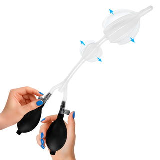 The Double Balloon Enema Nozzle