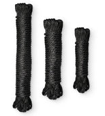 Premium Black Nylon Bondage Rope