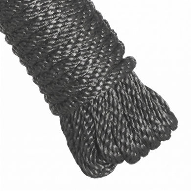 Premium Black Nylon Bondage Rope