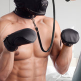 Strict Leather Deluxe Padded Fist Mitts