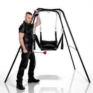 Strict Leather Sling w/ Stirrups and Pillow
