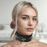 Strict Leather Premium Fur Lined Locking Collars