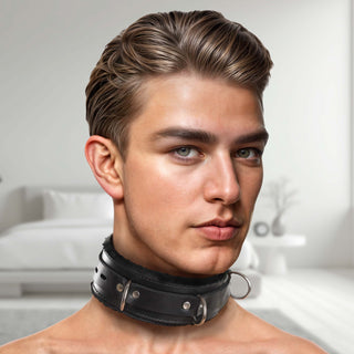 Strict Leather Premium Fur Lined Locking Collars