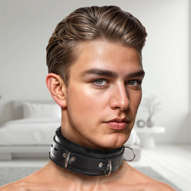 Strict Leather Premium Fur Lined Locking Collars