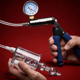 Anal Pump Cylinder with Stimulator Shaft