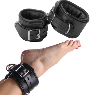 Strict Leather Padded Premium Locking Restraints