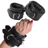 Strict Leather Padded Premium Locking Restraints
