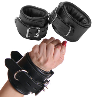 Strict Leather Padded Premium Locking Restraints