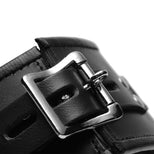 Padded Leather Locking Posture Collar
