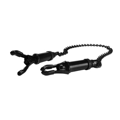 Black Deluxe Adjustable Nipple Clamps