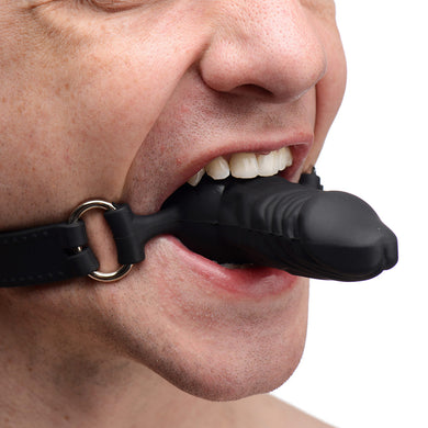 Suppressor Silicone Face Banger Gag