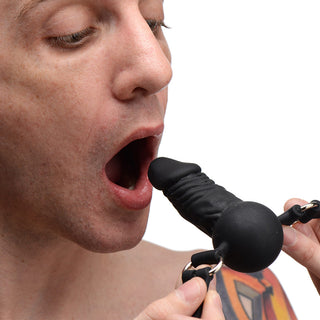 Suppressor Silicone Face Banger Gag