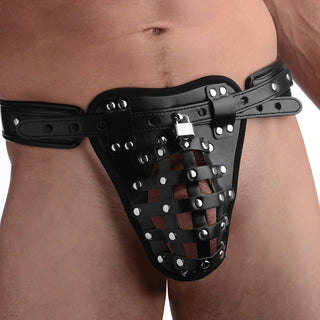 Netted Male Chastity Jock