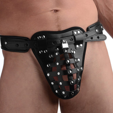 Netted Male Chastity Jock