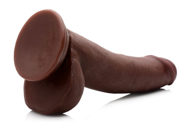 9 Inch Ultra Real Dual Layer Suction Cup Dildo
