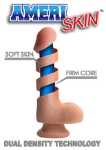 10.5 Inch Ultra Real Dual Layer Suction Cup Dildo