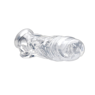Realistic Clear Penis Enhancer and Ball Stretcher