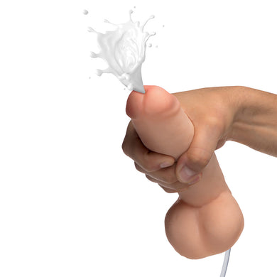 8 Inch Realistic Dual Density Squirting Dildo