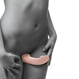 Remote Control Inflatable Vibrating Silicone Ergo Fit Strapless Strap-On