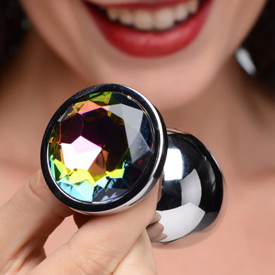 Rainbow Prism Gem Anal Plug