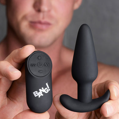 Remote Control 21X Vibrating Silicone Butt Plug