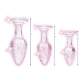 Glitter Gem Anal Plug Set