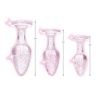 Glitter Gem Anal Plug Set