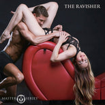 Red Detachable Kinky Sex Chaise with Love Pillows