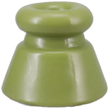 Apex Ball Chute olive silicone parachute cone close-up, flared and flexible