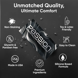 100pk Passion Silicone Lubricant 5ml Satchel