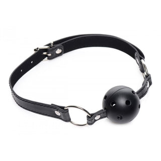 Breathable ball gag comfortable fits all sizes from the beginner BDSM starter kit
