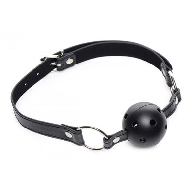 Breathable ball gag comfortable fits all sizes from the beginner BDSM starter kit