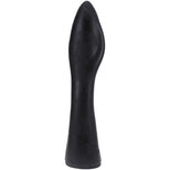 FFister Black cushioned fisting sleeve in jet black TPE, side view