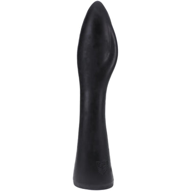 FFister Black cushioned fisting sleeve in jet black TPE, side view